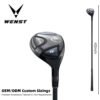 8 Cheap Golf Hybrid Set Graphite Shaft Rubber Grip Custom Logo