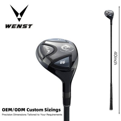 8 Cheap Golf Hybrid Set Graphite Shaft Rubber Grip Custom Logo