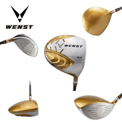 9 OEM Aluminum Right Yellow Golf Driver Head