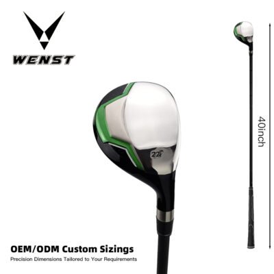 9 RH Stainless Steel Golf Hybrid R Flex Graphite Steel Shaft