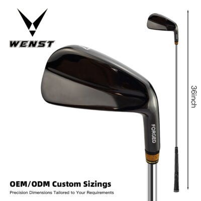 Black Forged Right Hand Golf Irons