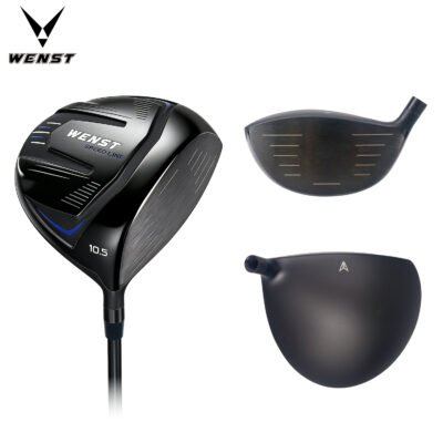 WTI-51015C-46主图 Matte Black Customizable 460CC Titanium Driver Golf Clubs