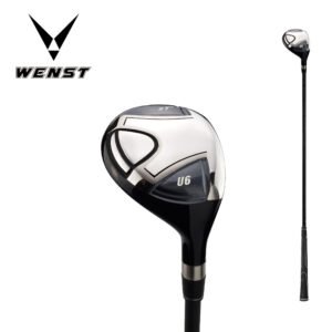 Men 17-4SS Golf Hybrid Set Graphite Shaft Rubber Grip