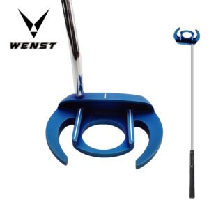Blue Custom Stainless Steel Golf Putter Head OEM