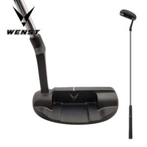 Men Right Hand Unique CNC Milled Plated Steel Putter Head