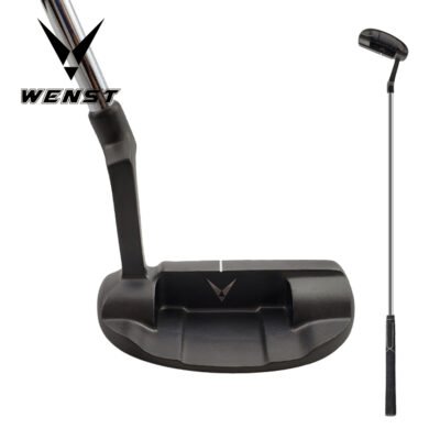 Men Right Hand Unique CNC Milled Plated Steel Putter Head