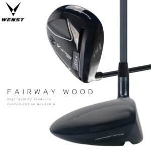 Black Custom 17-4 Steel Golf 3 Wood