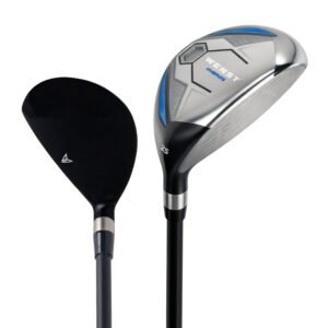 Blue Golf Hybrid Graphite Shaft Rubber Grip Headcover