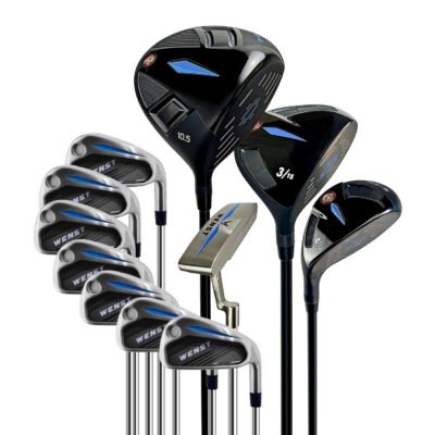 新主图 CNC Milled Putter RH Professional Black PVD Golf Club Set