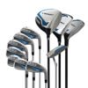 新主图 Right Hand Men Practice Golf Club Set Bag Headcover Complete