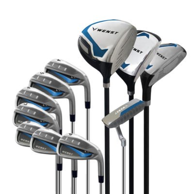 新主图 Right Hand Men Practice Golf Club Set Bag Headcover Complete